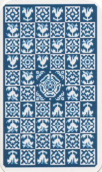 Back of the 8-Bit Tarot